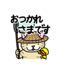 かわいいくるみねこ 夏バージョン（個別スタンプ：11）