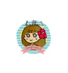 Lovely ♡ フラガール（個別スタンプ：5）