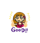 Lovely ♡ フラガール（個別スタンプ：7）