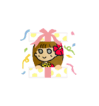 Lovely ♡ フラガール（個別スタンプ：16）
