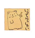 大文字クマさん24ケメ（個別スタンプ：19）