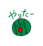 すごい！スイカのスタンプ（個別スタンプ：8）