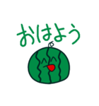すごい！スイカのスタンプ（個別スタンプ：9）