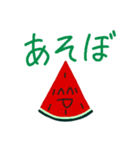 すごい！スイカのスタンプ（個別スタンプ：38）