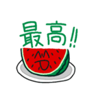 すごい！スイカのスタンプ（個別スタンプ：39）