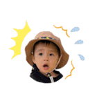 真の正面スタンプ（個別スタンプ：16）