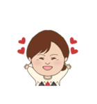 りんごと小指と、ときどき萌子（個別スタンプ：1）