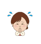 りんごと小指と、ときどき萌子（個別スタンプ：5）