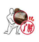 塗装猫形部（個別スタンプ：15）