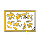 ひょっこりぱんだ(文字入り)（個別スタンプ：38）