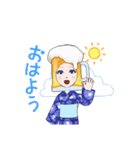 わたしの夏休み。（個別スタンプ：10）