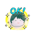 おむすびギャルは英語も話す（個別スタンプ：5）