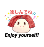 おむすびギャルは英語も話す（個別スタンプ：6）