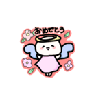 天使ちゃんと植物（個別スタンプ：4）
