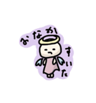 天使ちゃんと植物（個別スタンプ：5）
