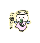 天使ちゃんと植物（個別スタンプ：6）