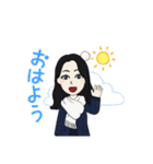 かのんちゃんの大人スタンプ（個別スタンプ：5）