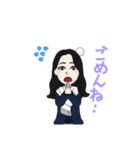 かのんちゃんの大人スタンプ（個別スタンプ：14）