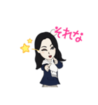 かのんちゃんの大人スタンプ（個別スタンプ：15）
