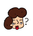 【手描き】下唇でかくね？（個別スタンプ：10）