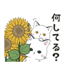 【ぽけ猫とママ】夏休み編にゃ【日常】（個別スタンプ：9）