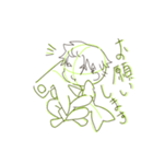 線画君（個別スタンプ：20）