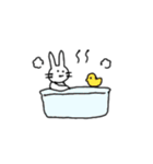 さらにたのしいウサギ（個別スタンプ：12）