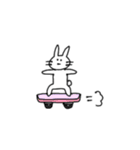 さらにたのしいウサギ（個別スタンプ：18）