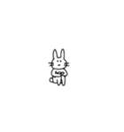 さらにたのしいウサギ（個別スタンプ：25）