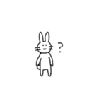 さらにたのしいウサギ（個別スタンプ：28）