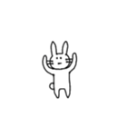 さらにたのしいウサギ（個別スタンプ：30）