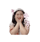 babypinkヘッドドレス愛理たん（個別スタンプ：1）