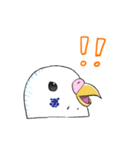 【毎日使える】インコのクーちゃんスタンプ（個別スタンプ：9）