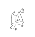 猫喰系 ✋( ˆ̑‵̮ˆ̑ )の(⌒‐⌒)版（個別スタンプ：13）
