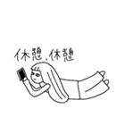 猫喰系 ✋( ˆ̑‵̮ˆ̑ )の(⌒‐⌒)版（個別スタンプ：27）