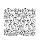 猫喰系 ✋( ˆ̑‵̮ˆ̑ )の(⌒‐⌒)版（個別スタンプ：34）