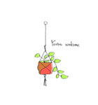 観葉植物ほのぼの毎日のスタンプ（個別スタンプ：12）