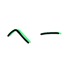文字だけ 塩対応（個別スタンプ：8）