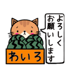 ねこちゃん〜夏の詰め合わせ（個別スタンプ：8）