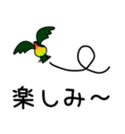 ユニークなキビタキ～いつも楽しく～（個別スタンプ：9）