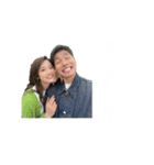 幸せのお裾分けです（個別スタンプ：4）