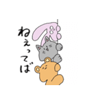 くま、うさぎ、ねこ（個別スタンプ：29）