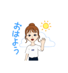 イケてるガールのスタンプ（個別スタンプ：5）