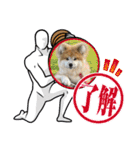 秋田犬ふふのぼやき（個別スタンプ：9）