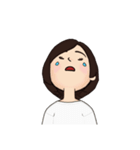 ボブヘアの日常（個別スタンプ：5）
