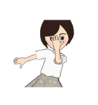 ボブヘアの日常（個別スタンプ：9）