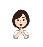ボブヘアの日常（個別スタンプ：32）