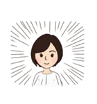 ボブヘアの日常2（個別スタンプ：12）