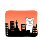 無色の犬スタンプ2（個別スタンプ：32）