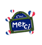 フランス大好き♪標識で楽しくフランス語2（個別スタンプ：5）